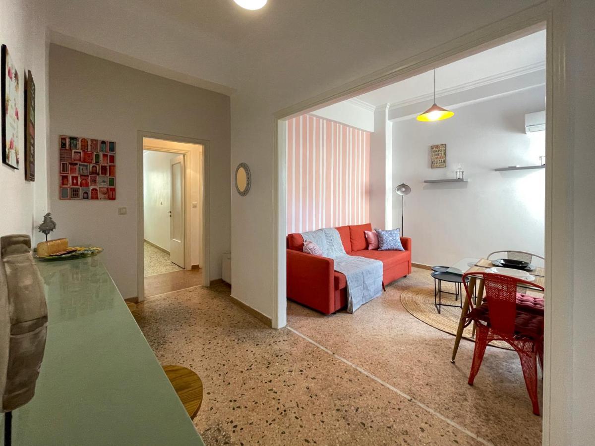 Soho Charming 55Sqm Apt In Athens Apartment Luaran gambar